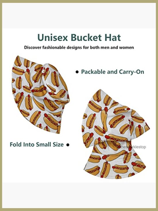 Polyester Bucket Hat Packable Sun Hat Fisherman Outdoor Summer main image 5